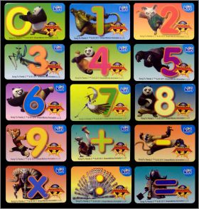 Kung Fu Panda 2 (Zahlenmagnete) Kiri - Allemagne - 2011