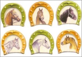 Les Chevaux - 6 F�ves Brillantes - Colas Clamecy - 2005