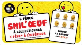SMIL'OEUF - 6 F�ves Brillantes - Oeufs Coquy - 2018