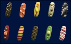 Les �clairs - 10 F�ves Brillantes - Nordia - 2015