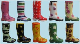 Bottes en caoutchouc - 10 F�ves Brillantes - Epi Folie 2013