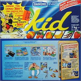 Ast�rix - 3 Magnets - Danone Kid - 1991