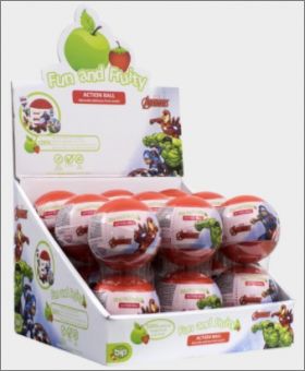 Avengers Action Ball - 6 Balles rebondissantes - Bip - 2017