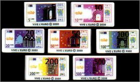 Vive l' Euro - 7 F�ves brillantes - 2000
