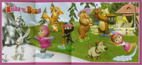 Masha and the bear 5 - Kinder - SE302 � SE308, SE316 - 2018