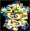 Puzzle des R�gions de France 12 F�ves Brillantes Prime 2011