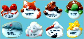 Devinettes Fables de la Fontaine - 8 F�ves Brillantes - 2018