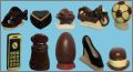 Moulage en Chocolat - 10 F�ves Brillantes - Prime - 2018