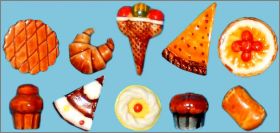 D�lices des Rois - 10 F�ves Brillantes - Prime - 1995