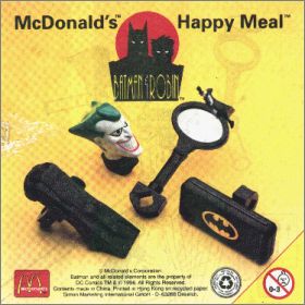 Batman & Robin - Accessoires v�lo - Happy Meal - 1996