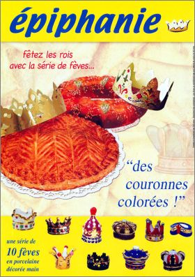 Des Couronnes Color�es - 10 F�ves Brillantes - Prime - 2012