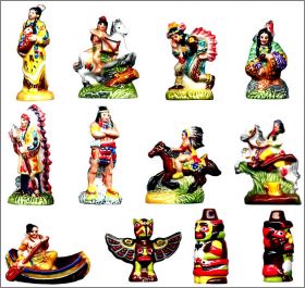 Western et Indiens - 12 F�ves Brillantes - Prime - 2009