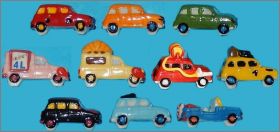 Renault Couleurs 4 L - 10 F�ves Brillantes - Prime 2016