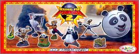 Kung Fu panda 2 - Kinder Joy - DC183  DC192 - Italie