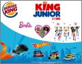 Barbie / Hot Wheels - Burger King Junior - 2018