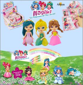Magiki Les Princesses de l'arc en ciel Figurines Altaya 2018