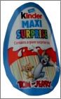 Tom & Jerry 2 Maxi Kinder Surprise NV-3-11  NV-3-16 - 2009