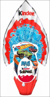 Hot Wheels - Maxi Kinder surprise - SEF04 � SEF07 - 2018