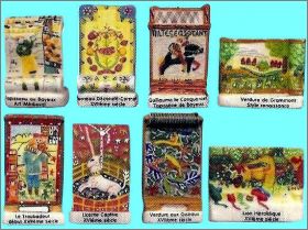 Tapisseries Anciennes - 8 F�ves mates - Prime 2006