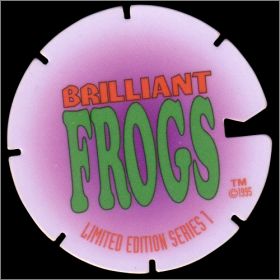 Brilliant Frogs Limited Edition Series 1 - 130 Pogs - 1995