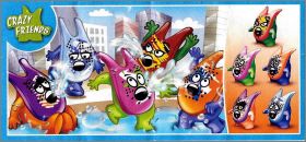 Crazy Friends - Kinder Joy - FS564E � FS564I - P�ques  2018