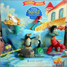 La petite sir�ne 2 - Disney - Happy Meal - Mc donald - 2000