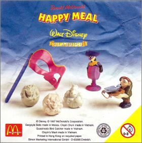 Le bossu de notre dame Disney - Happy Meal Mc donald - 1997