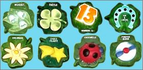 Les porte bonheur - 8 F�ves Brillantes - Nordia - 2015