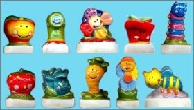 Dr�le de jardin - 10 F�ves brillantes sans marquage - 2013