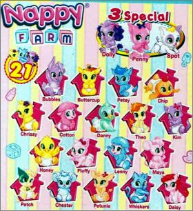 Nappy Farm - 21 Figurines Dracco - Gameshop Edizioni - 2018
