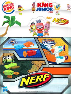 Nerf (Hasbro) - Burger King Junior - 2018