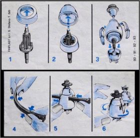 Tanzfiguren (4 figurines dansantes) Kinder - Allemagne 1986