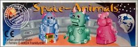 Space-Animals  Kinder 610 903, 906, 909  - Allemagne - 2002