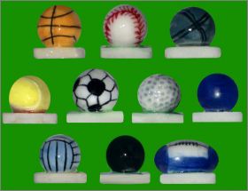 Balles et Ballons - 10 Fves Brillantes - Alcara - 2007