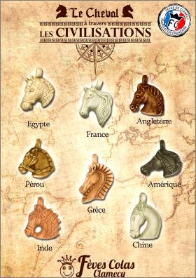 Les chevaux � travers les civilisations Clamecy Colas - 2017