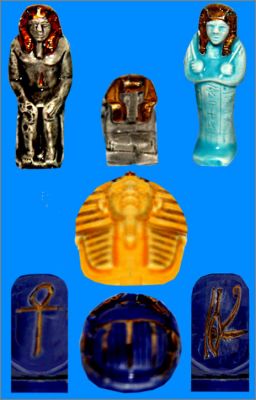 �gypte - 7 F�ves Brillantes et Dor�es Moulin � l'Huile 2005