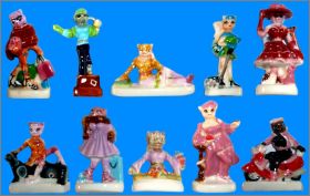 Les minettes - 10 F�ves brillantes - Arguydal -  2009