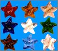 �toiles de verre 9 F�ves de couleur Alcara Epi folie - 2008