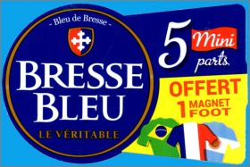 Magnets Foot Coupe du Monde - Bresse Bleu - 2018