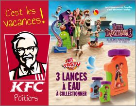 Hotel Transylvanie 3 - 3 lances � eau - KFC Menu Tasty 2018