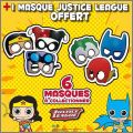 Justice League - Masques - KFC - Menu Tasty 2017