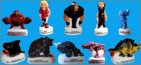 Chasseurs de Dragons - 10 F�ves brillantes - Alcara -  2009