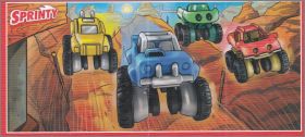 Rallye Monster truck - Kinder Sprinty - EN067 � EN070 - 2018