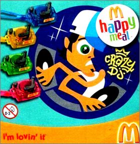 Crazy DJ - Happy Meal - Mc Donald - Belgique - Pays-Bas 2005