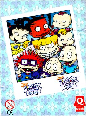 Les Razmoket � Paris - 5 Figurines - Magic Box - Quick 2001