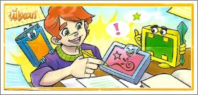 Ardoises Magiques - Kinder Mixart - EN081 � EN083 - 2018