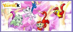 Animaux Acrobates - Kinder Youmitik - EN009  EN012 - 2018