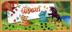 Animaux tampons - Kinder Mixart - SE142D � SE142G - 2018