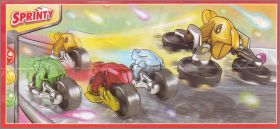 Motos transformables - Kinder Sprinty - EN020 � EN023 - 2018