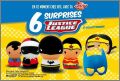 Justice League - Figurines - KFC - Menu Tasty 2018